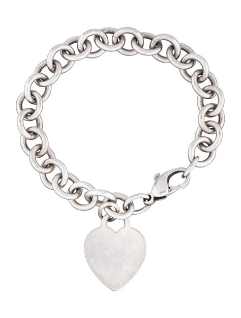 tiffany heart bracelet|tiffany bracelet with heart charms.